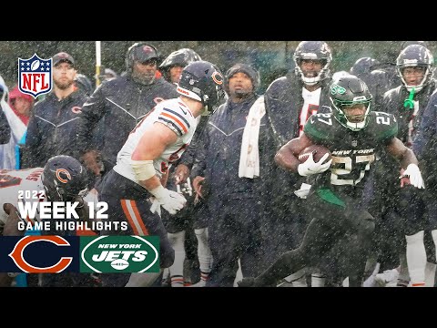 Chicago Bears vs. New York Jets | 2022 Week 12 Game Highlights