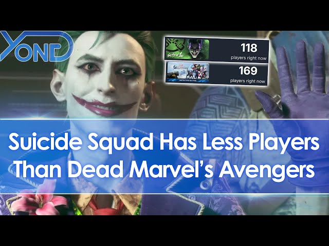 Suicide Squad Kill The Justice League now has less players than dead Marvel's Avengers...