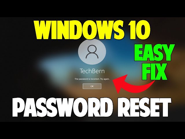 How to Reset Your Windows 10 Password - EASY METHOD