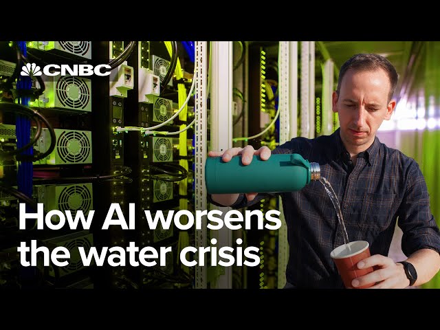 A ‘thirsty’ AI boom could deepen Big Tech’s water crisis