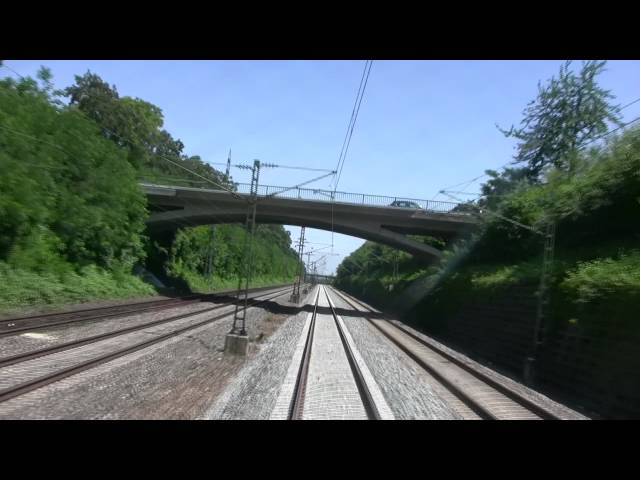 Stuttgart - Waiblingen Führerstandsmitfahrt  Remsbahn