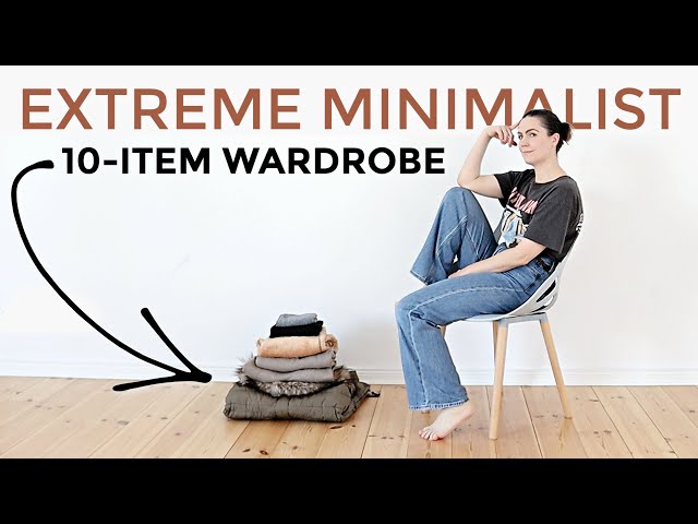 10 Piece MINIMALIST Winter Capsule Wardrobe (that's ACTUALLY realistic!!)
