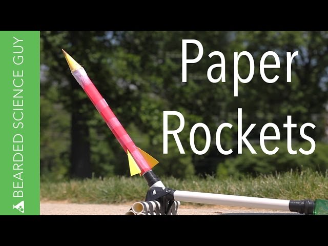 Build Paper Rockets for Under Five Dollars (Physics)