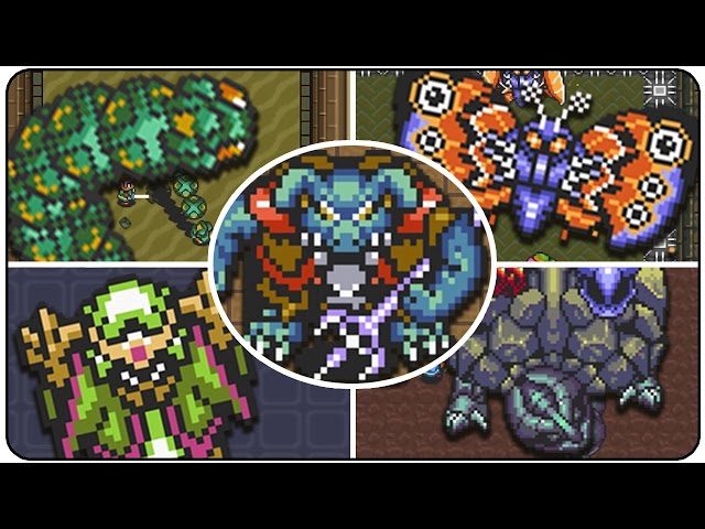 The Legend of Zelda A Link to the Past - All Bosses (No Damage)