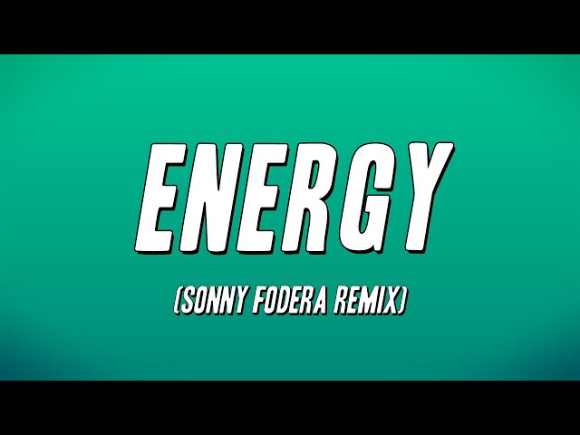 A$AP Rocky, BURNS - Energy (Sonny Fodera Remix) ft. Sabrina Claudio [Lyrics]