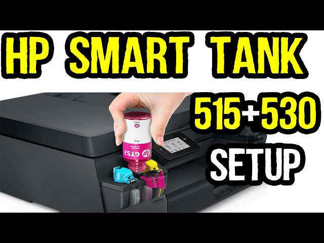 Unboxing and Setup Guide: Hp Smart Tank 515 All in One Wireless Printer