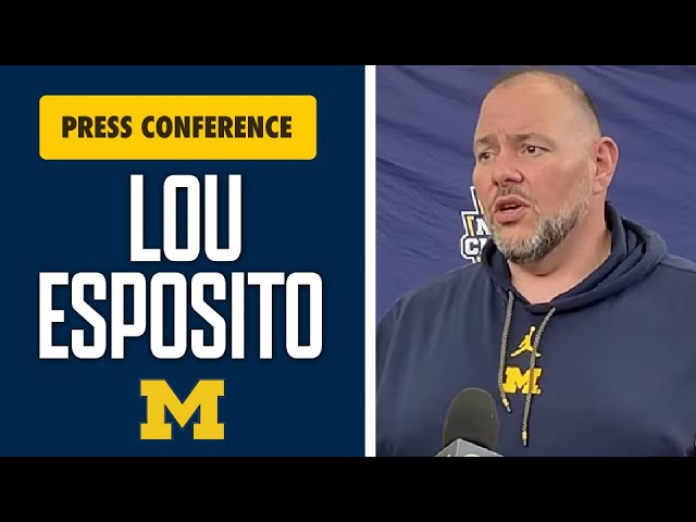 Lou Esposito On Mason Graham, Kenneth Grant, Transfer Portal, Edge Rushers, More | Michigan Football