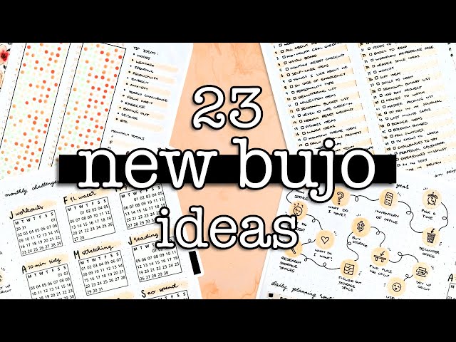 23 NEW bullet journal ideas for your 2024 setup 💜