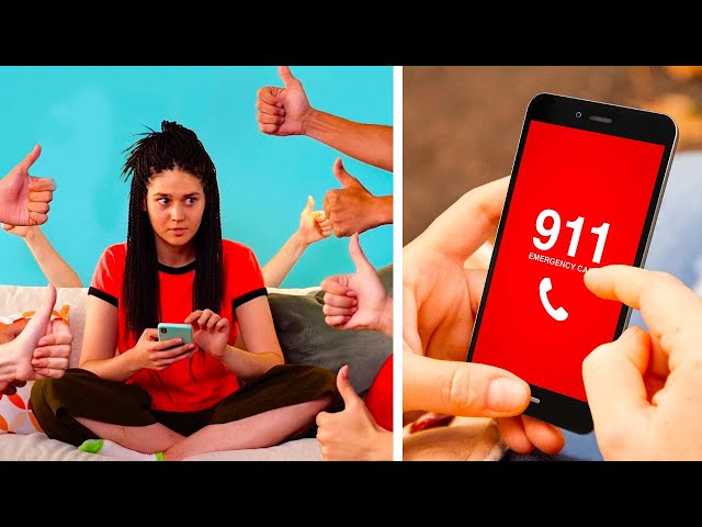 WHEN PHONE IS LIFE || COOL PHONE HACKS