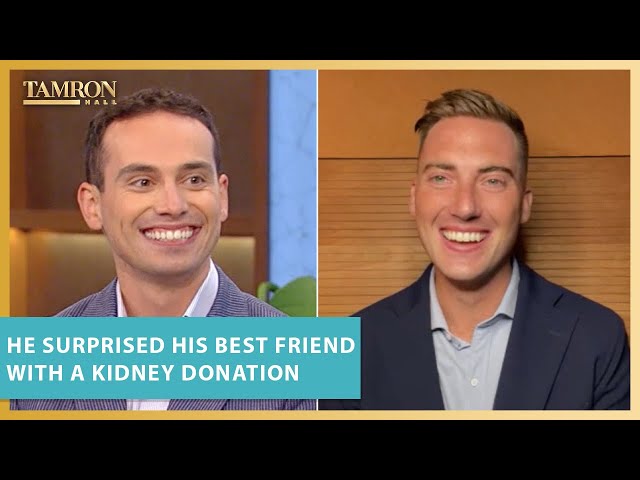 He Surprised His Best Friend with a Kidney Donation