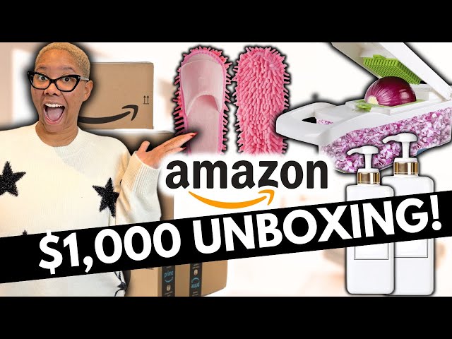I spent $1,000 on Amazon Home Decor Items (So You Don't Have To!) *Massive* Amazon Home Haul!