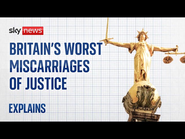 Post Office scandal: Britain's worst miscarriages of justice