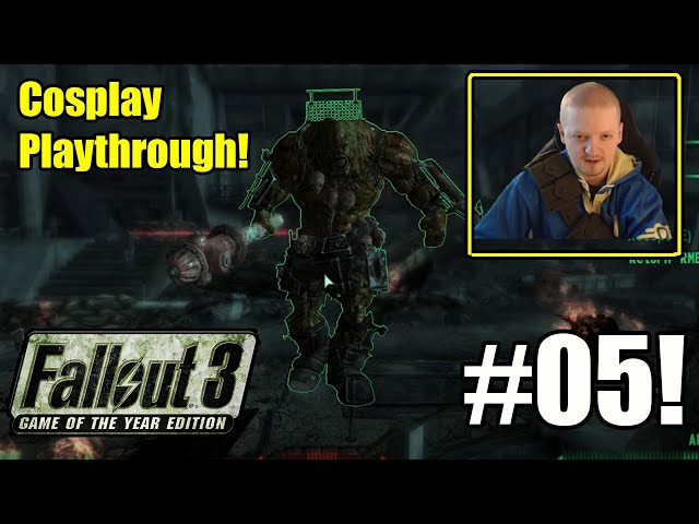 Defeating A Super Mutant Behemoth And Taking GNR Radio Back-  Fallout 3 Good Karma Part 5