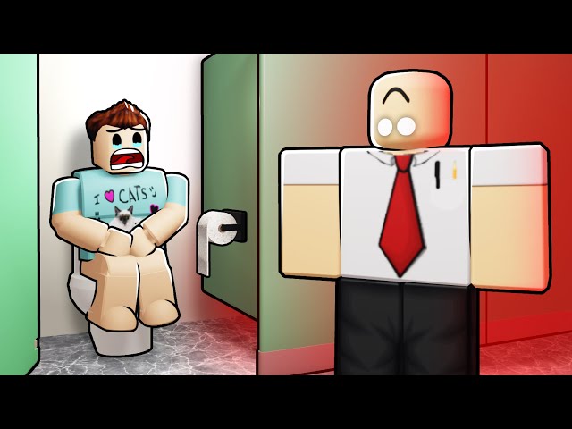 Roblox go to the bathroom.. (ALL Endings)