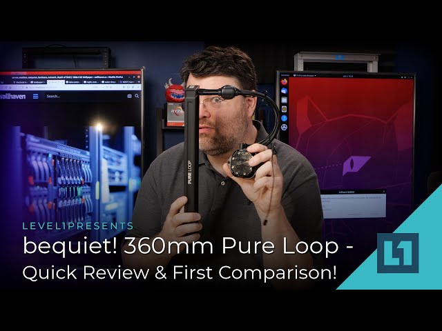 bequiet! 360mm Pure Loop AIO - Quick Review & First Comparison