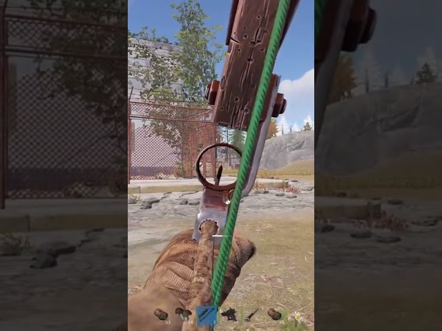 the compound bow is still a beauty ⚡🏹 (rust short)