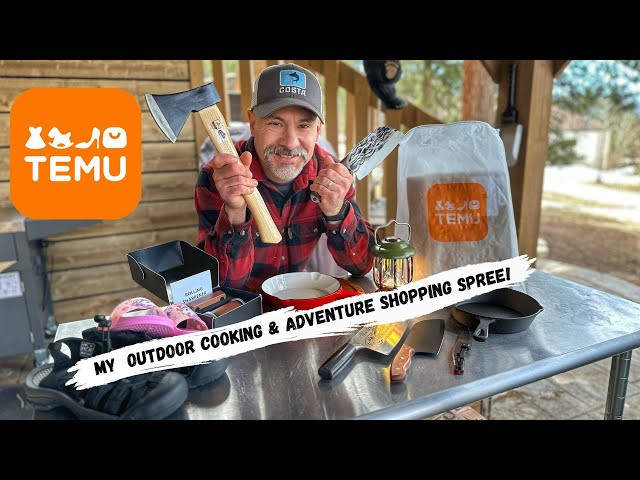 My $300 Temu Shopping Experience For Cooking & Outdoor Gear