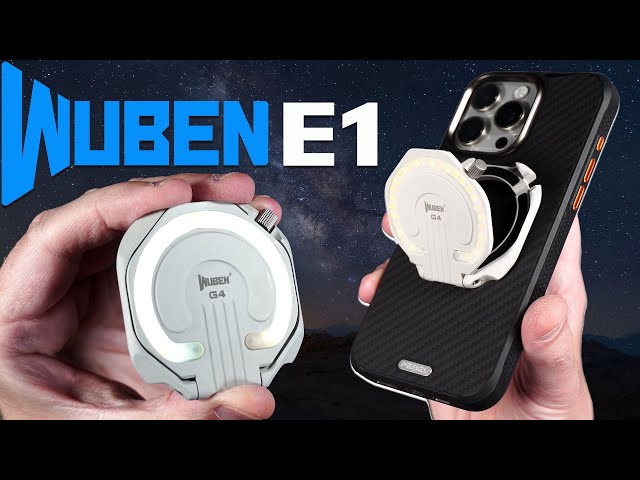 Wuben E1 EDC Phone Flashlight 2024 Review - Super thin, Versatile & Bright!