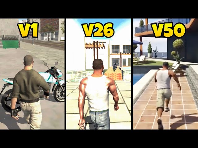 Old Version to New Version in Indian Bike Driving 3D