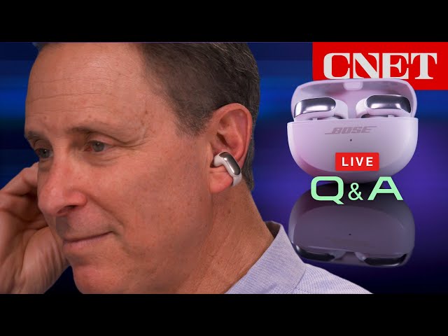 Bose Ultra Open Earbuds Live Q&A