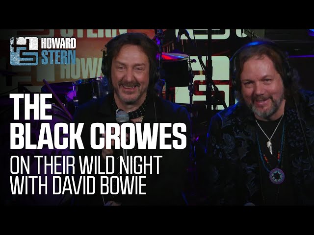 The Black Crowes Went to the Edge's Birthday Party With David Bowie