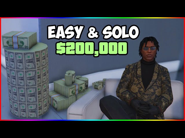 Make 200k in 2 Minutes in GTA Online With This Easy Solo Money Making Method (Easy)