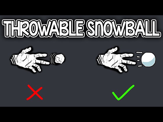 Interactive Snowball Concept for DBD's next Winter Event