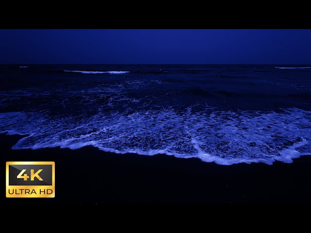 Ocean Sounds For Deep Sleeping - Dark Screen And Rolling Waves - Best White Noise Ocean Sounds 8Hour