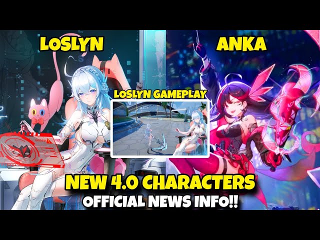 New 4.0 SSR Loslyn + Anka Offici Info & Gameplay!! Tower of Fantasy!!