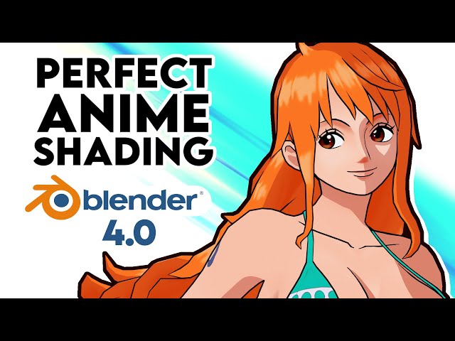 PERFECT Anime/Toon Shading in Blender 4.0!