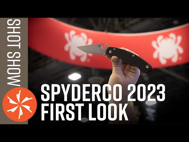 New Spyderco Knives - SHOT Show 2023 First Look