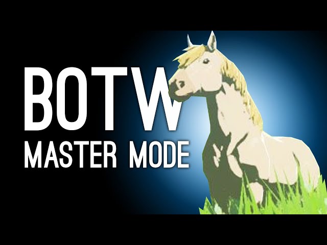 Breath of the Wild Master Mode Gameplay: Getting the Fastest Horse! Silver Lynel Battle!