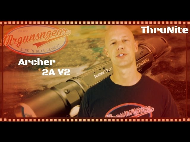 ThruNite Archer 2A V2 AA Battery High Output Flashlight Review (HD)