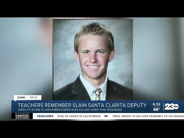 Teachers remember slain Los Angeles deputy