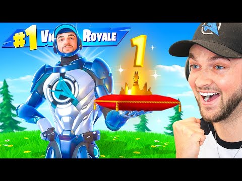 My *FIRST* Icon Victory Royale! (Ali-A Fortnite Skin)