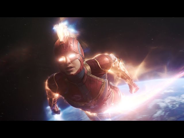 Captain Marvel Powers & Fight Scenes