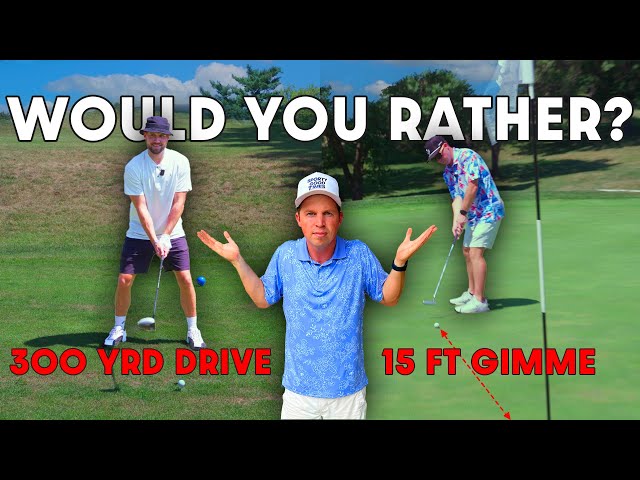 Random Golf Advantage Challenge (Trey Violates the Green??)