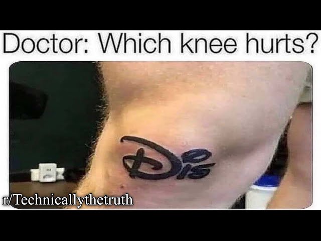 r/Technicallythetruth | dis knee