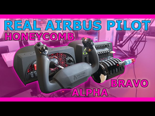 Real Airline Pilot Tries the Honeycomb Alpha and Bravo Yoke and Throttle