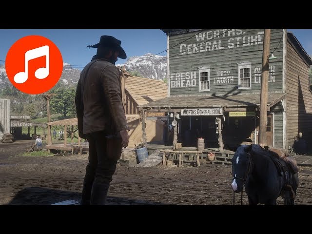RED DEAD REDEMPTION 2 Music 🎵 Lonesome Town (Relaxing Gaming Music | RDR2 Soundtrack | OST)