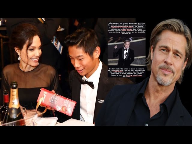 Angelina Jolie's Son Blasted Brad Pitt As "Awful Human Being"