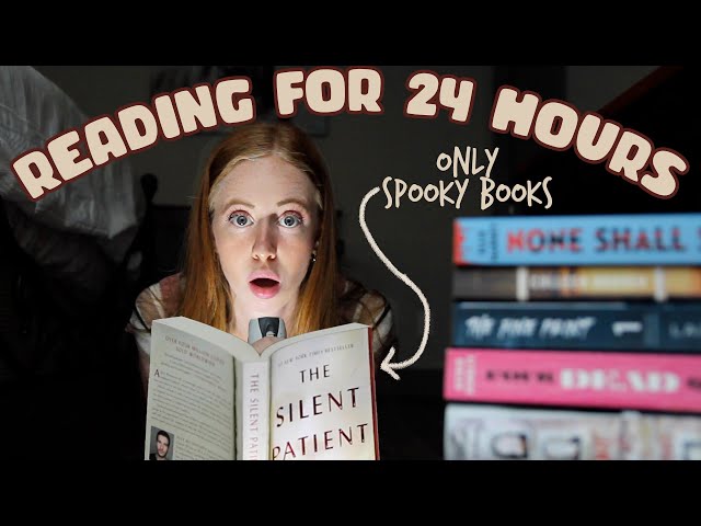 Reading Scary Books for 24 HOURS STRAIGHT while home alone 😳