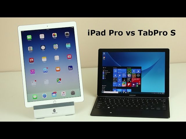 iPad Pro 12.9" vs Samsung Galaxy TabPro S Full Comparison