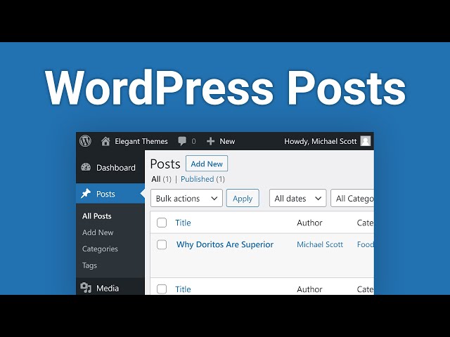 WordPress Posts: How to Create and Manage Them