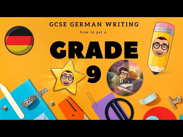 How to get a grade 9 in GCSE German writing #GCSE #German #writingexam