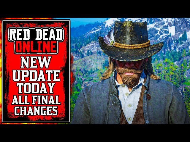 The NEW Red Dead Online UPDATE Today.. (RDR2)