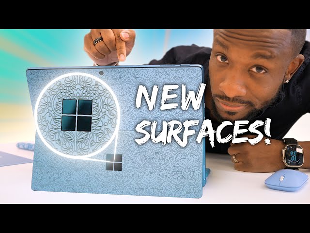 New Microsoft Surface 2022 Lineup Hands-On!