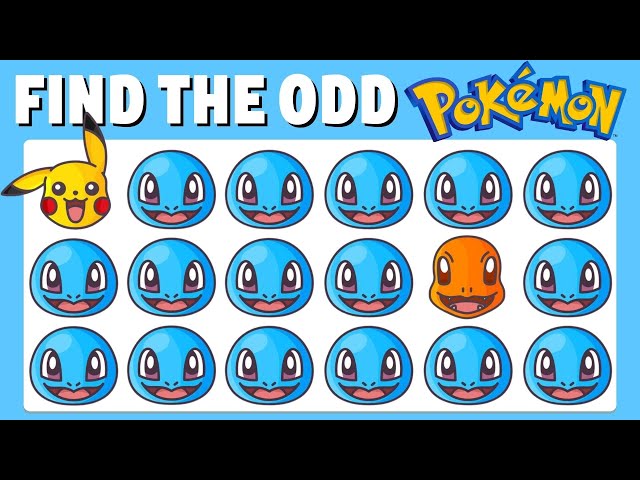 Find The Odd One Out | Pokemon Edition 🐉
