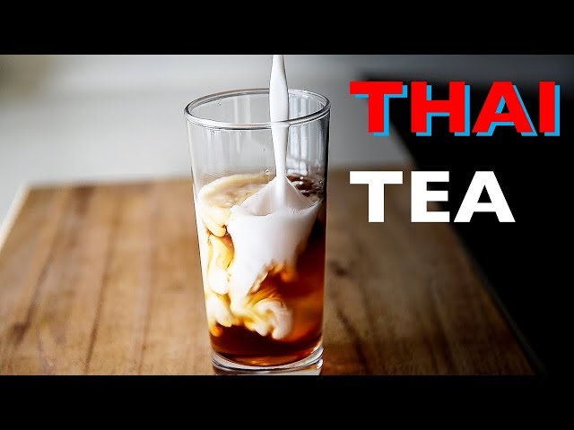 How to make vegan Thai Tea | SUMMER DRINK RECIPE
