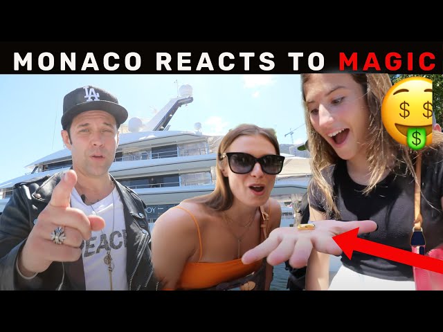 Billionaires of Monaco Reacts to Magic 🤑-Julien Magic